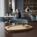 Hevea Wooden Serving Board 335x205mm for Table Service