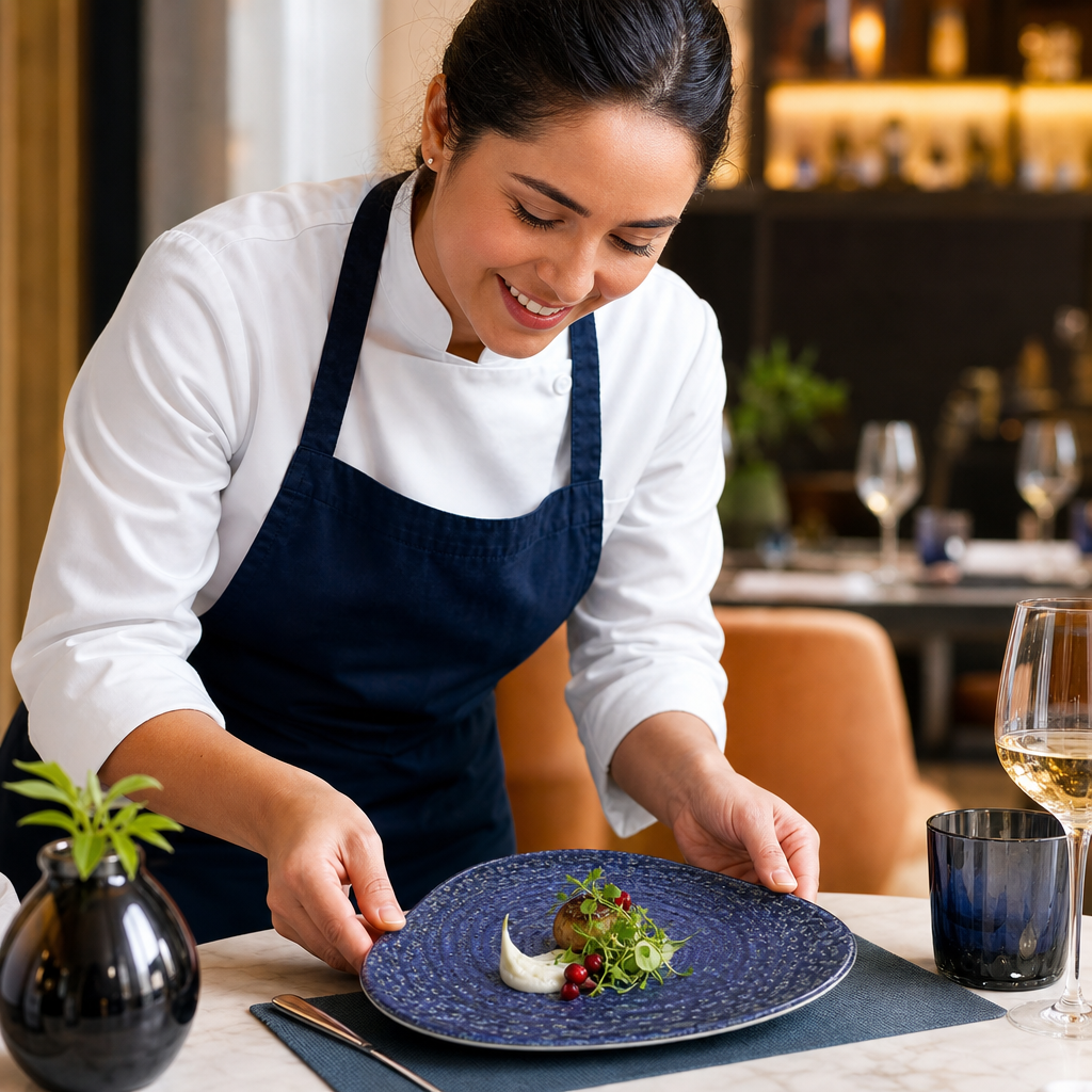 Plates 229mm Vitrified Ceramic for Hospitality (Pack of 12)