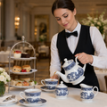 Porcelain Tea and Coffee Pots 420ml for Afternoon Tea (Pack of 4)