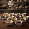Super Vitrified Ceramic Large Ramekins 90mm for Catering (Pack of 24)