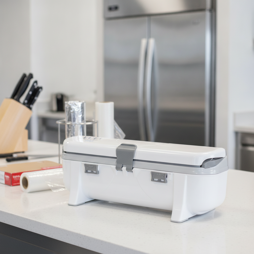 Plastic Wrap Dispenser for Cling Film & Foil Use