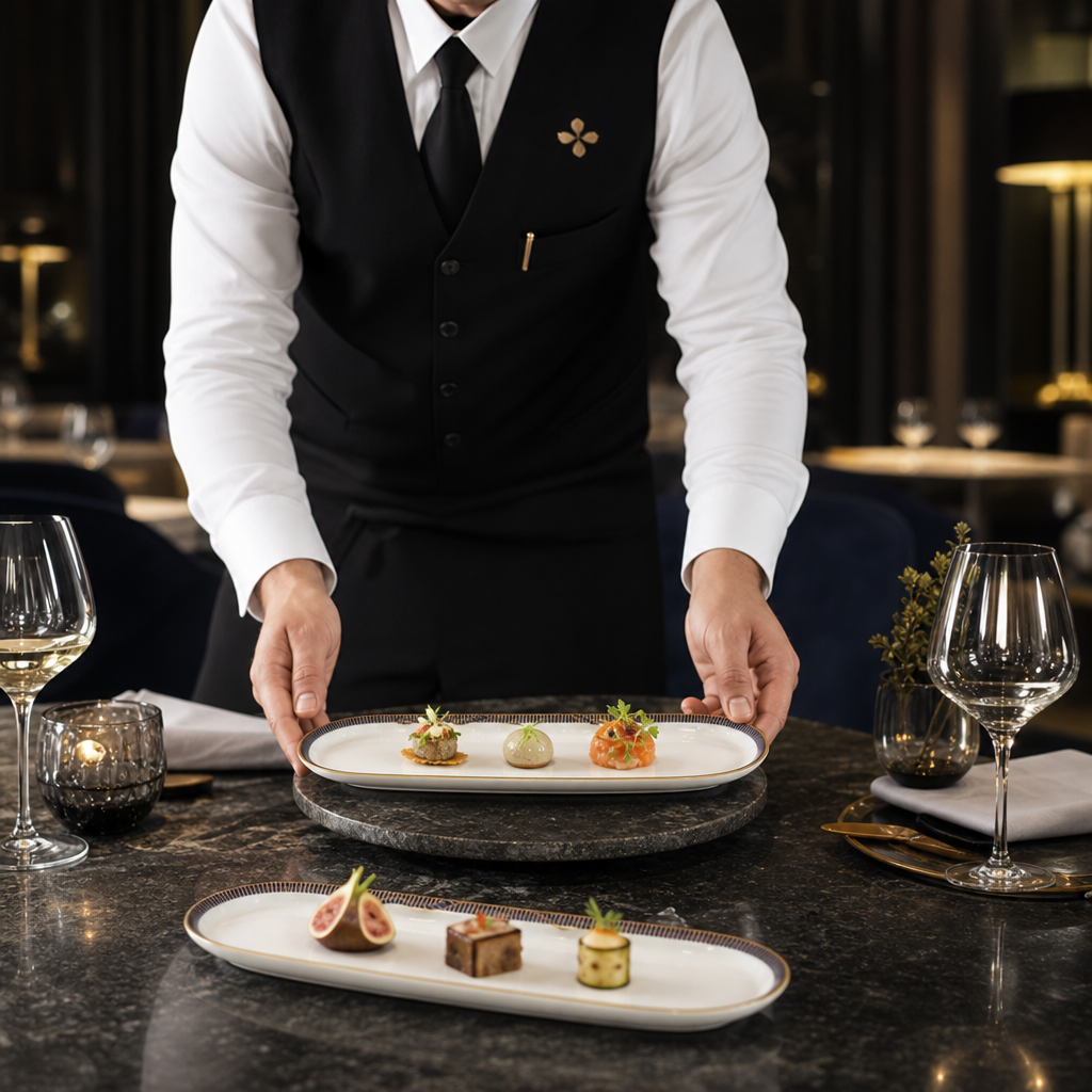 Oblong Trays 253x93mm Bone China for Upscale Dining (Pack of 12)