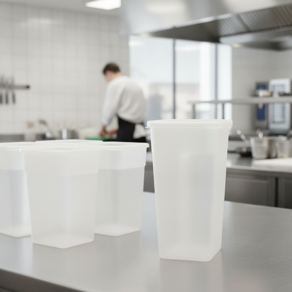 Polypropylene Storage Container 5L for Food Storage