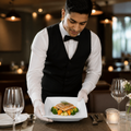 Square Plates 233mm Porcelain for Dining Experiences (Pack of 6)