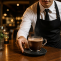 Cast Iron Coaster 135mm for Hot Drink Presentation