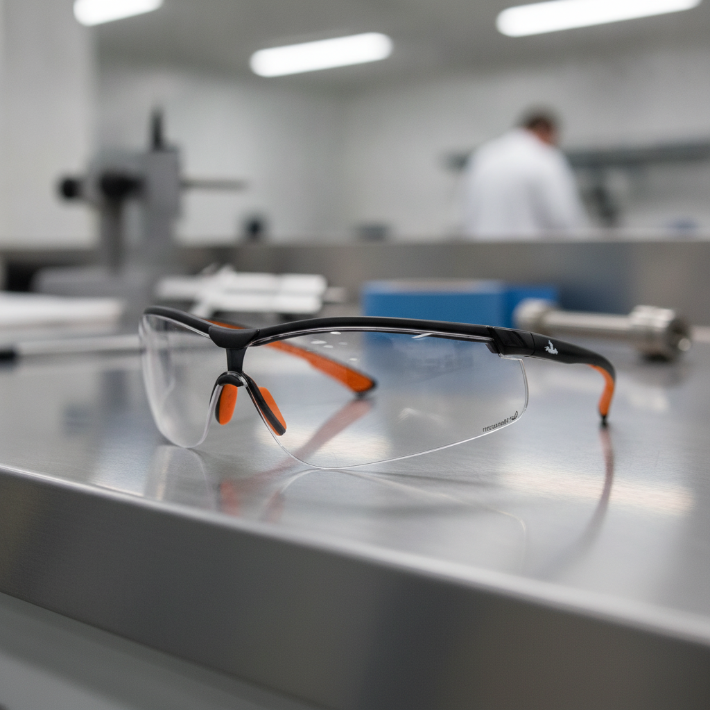 Polycarbonate Clear Sports Glasses for Workplace Safety