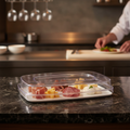 Clear SAN Food Cover 180 x 110mm for Display Areas