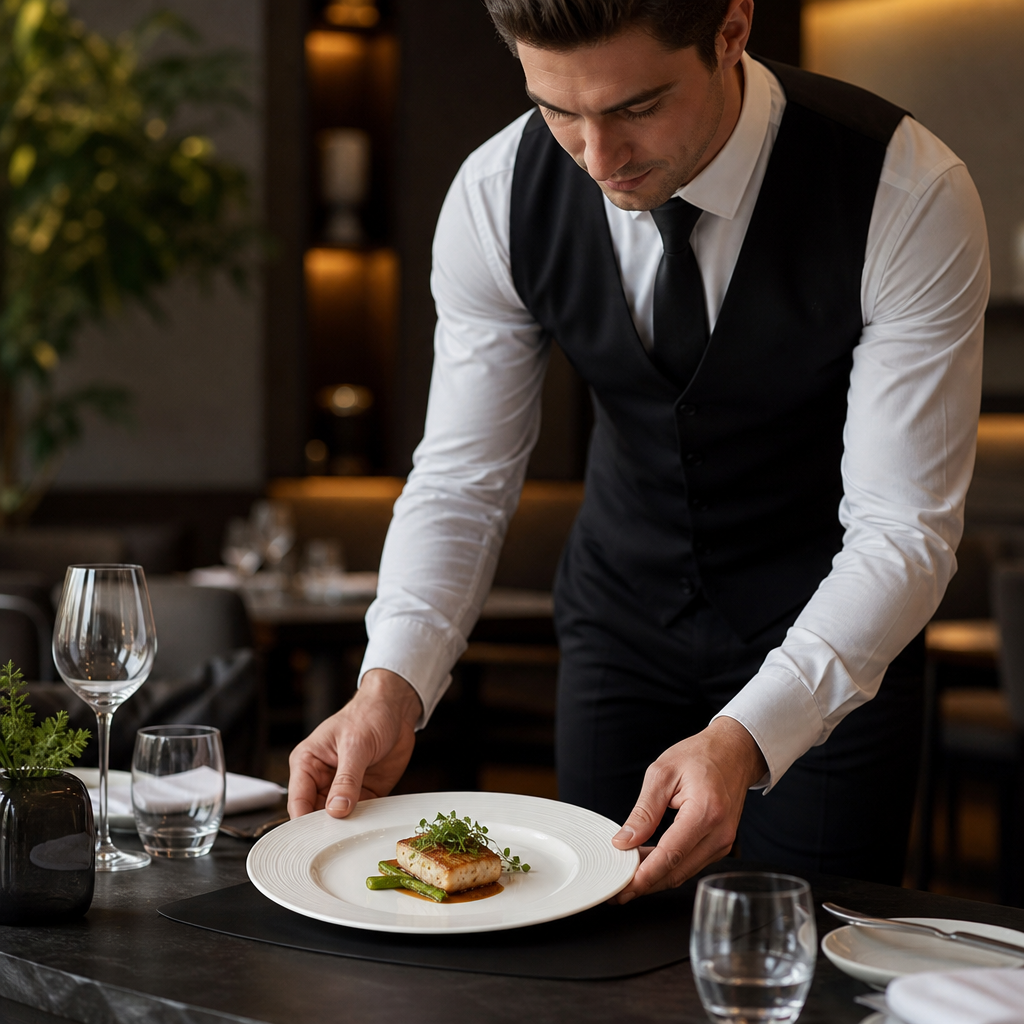 Rim Plates 300mm Porcelain for Casual Dining (Pack of 12)