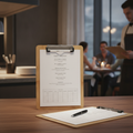 Wood Effect Clipboard A4 for Restaurants