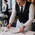Elegant Coupe Plates 203mm White Porcelain for Banqueting (Pack of 36)