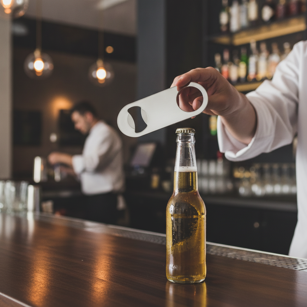Stainless Steel Bar Blade for Effortless Bottle Opening