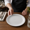 Olympia Athena Narrow Rimmed Plates 205mm for Catering & Restaurants