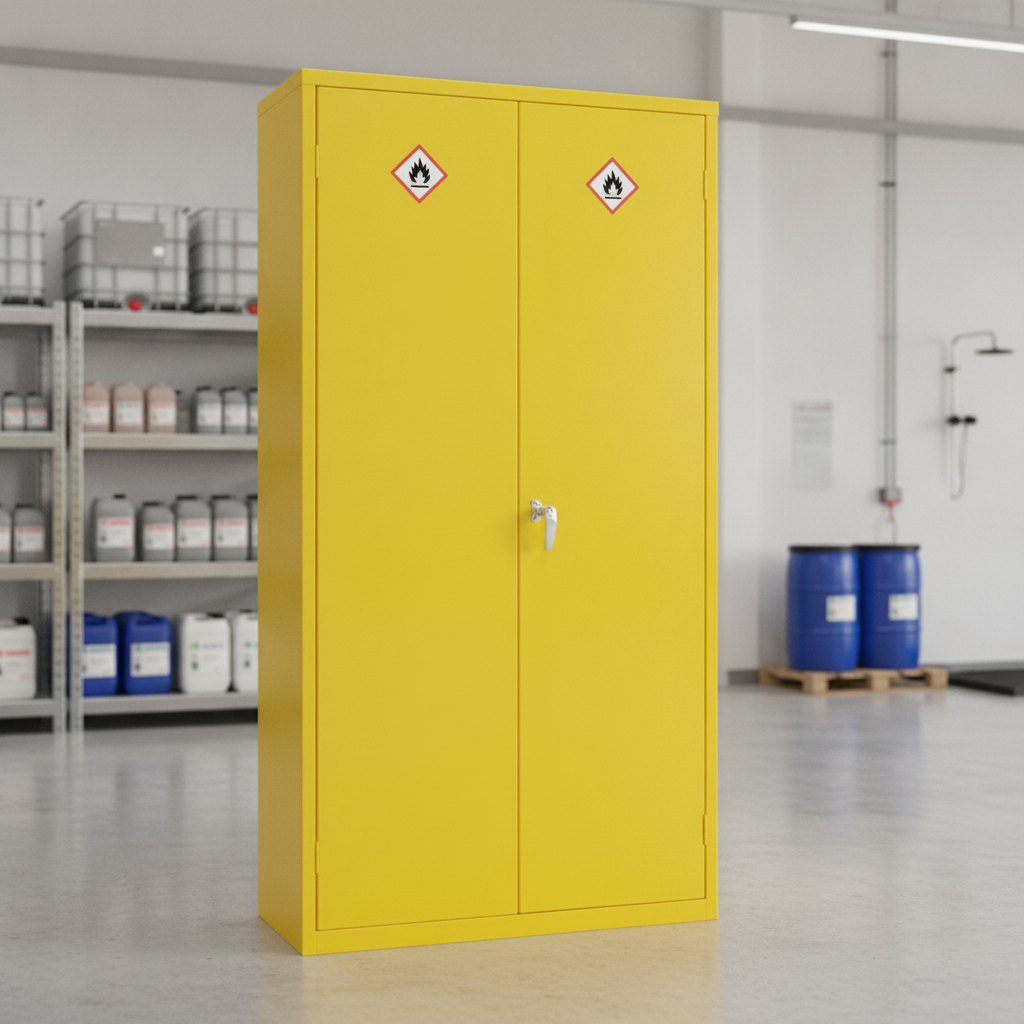 Steel Hazardous Substance Cabinet 50L for Safe Storage