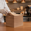 Kraft Paper Lunch Napkins 33x33cm for Catering & Hospitality (Pack of 2000)