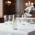 Crystal Glass Hi Ball Glasses 430ml for Fine Dining (Pack of 6)