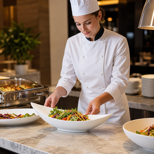 Buffet Tear Dish 236mm Porcelain for Catering Events (Pack of 6)