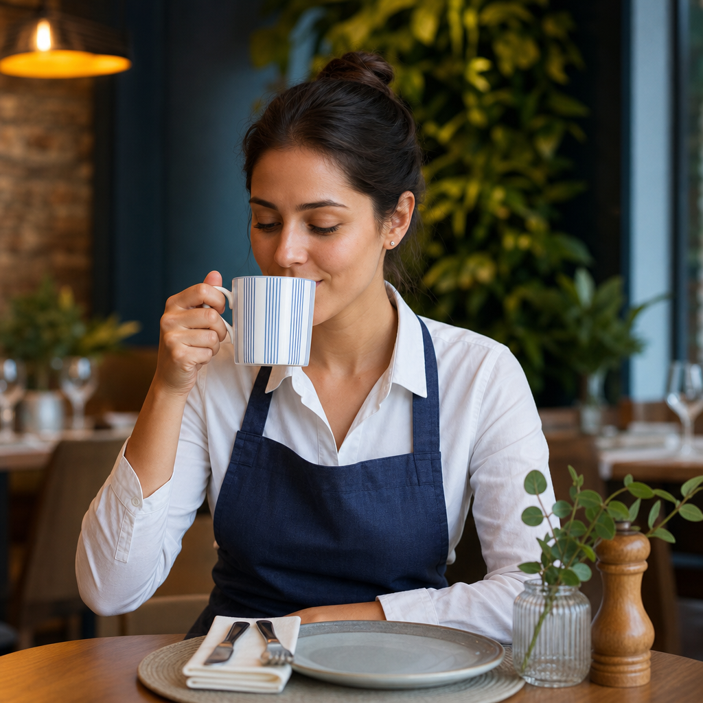 Small Mugs 300ml Fine Bone China for Hospitality (Pack of 12)