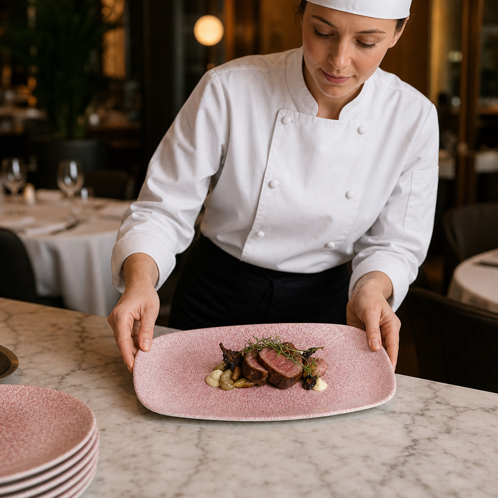 Oblong Plate Porcelain for Catering & Hospitality