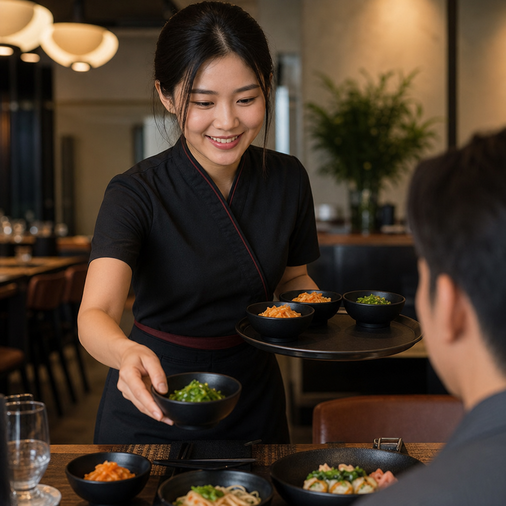 Snack Bowls 115mm Black Melamine for Asian Dining (Pack of 6)