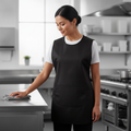 Polycotton Black Tabard for Canteens & Kitchens