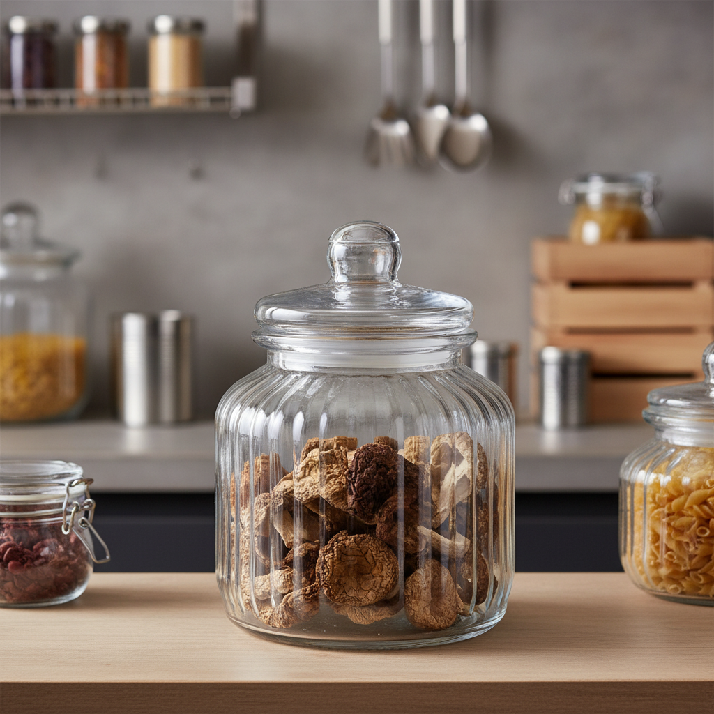 Glass Storage Jar 3L for Pantry Storage