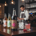 Natural Rose Syrup 1L for Beverages & Desserts