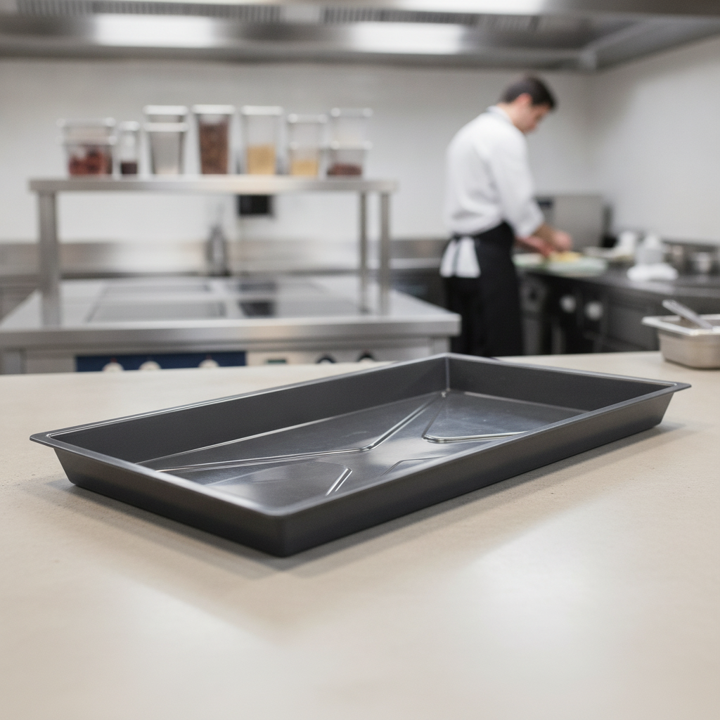 BPA-Free Plastic GN 1/1 Tray for Food Presentation