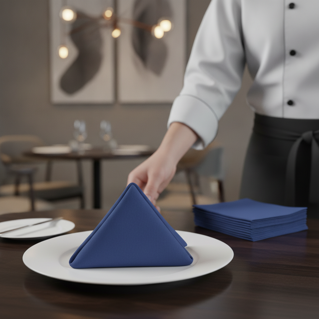 Paper Dinner Napkins 40x40cm for Elegant Dining (Pack of 1000)