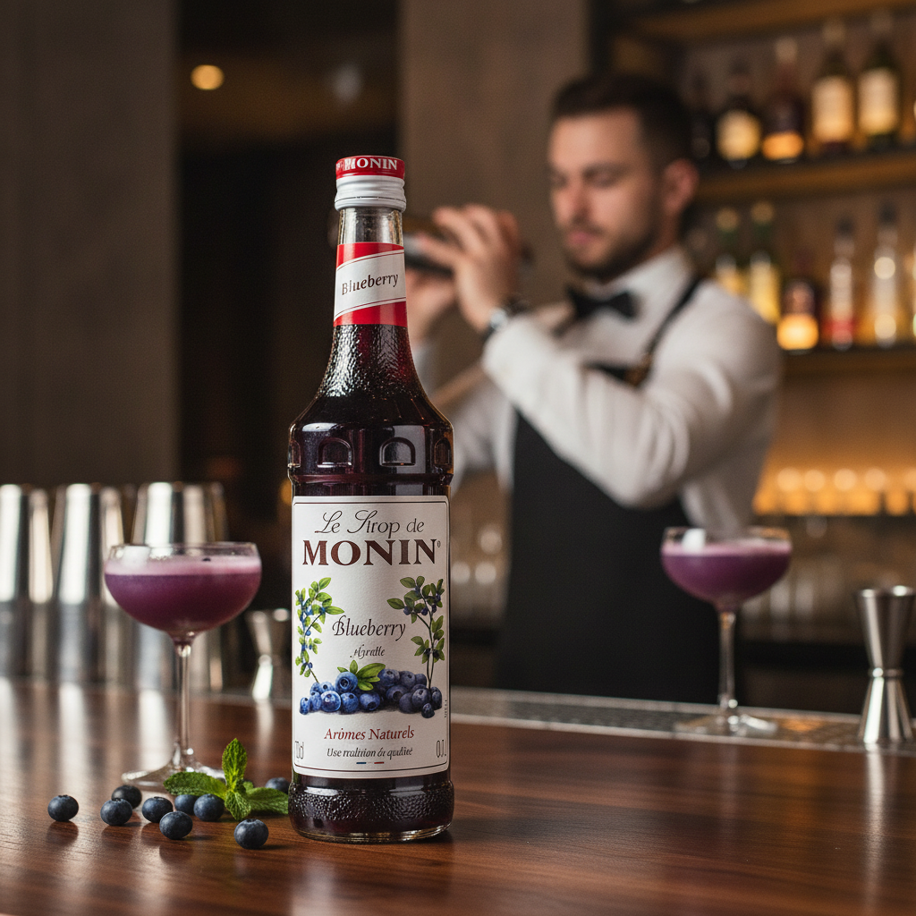 Natural Blueberry Syrup 700ml for Cocktails & Mocktails