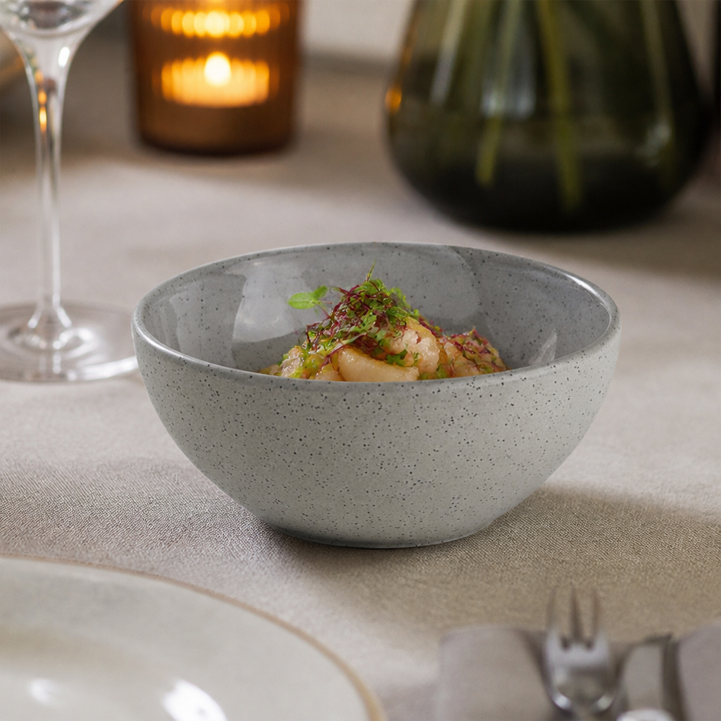 Gembrook White Bowls 120mm for Unique Table Settings - Pack of 36