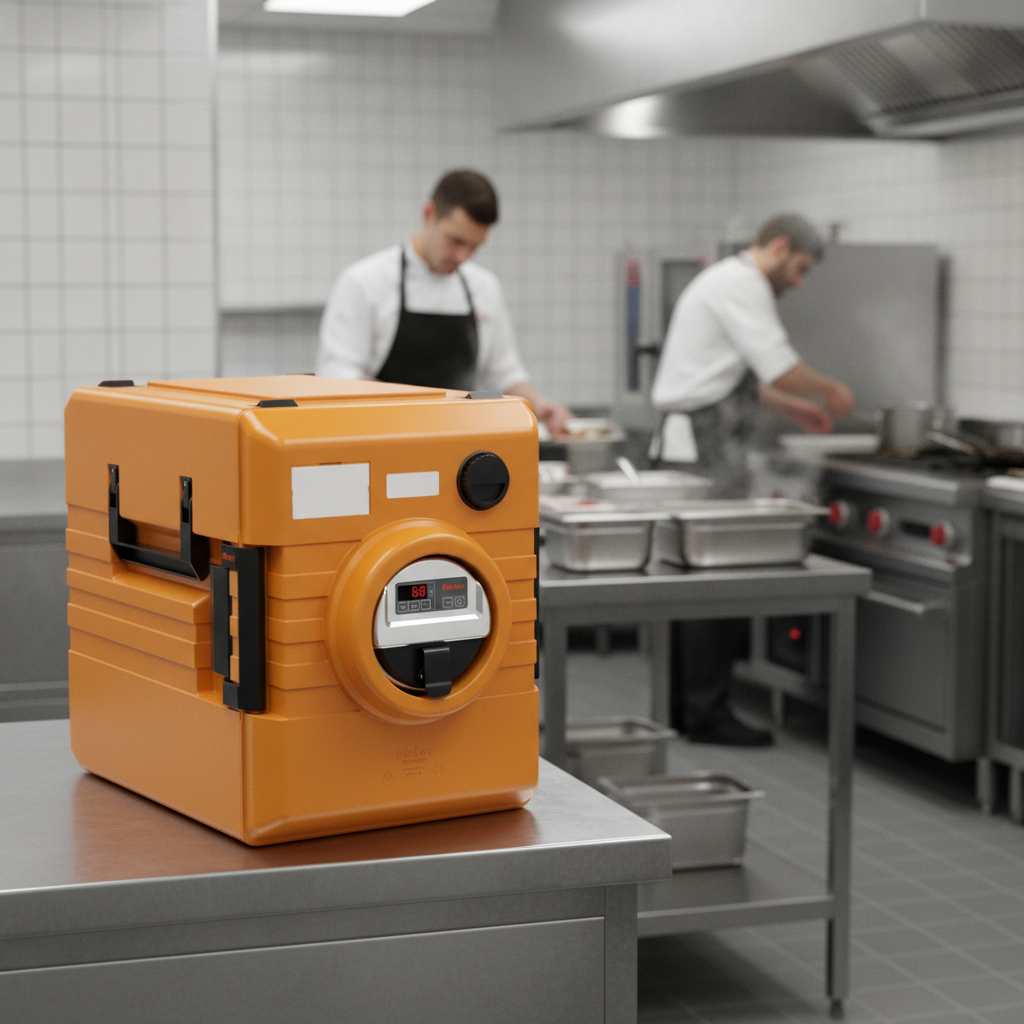 Polypropylene Heated Food Pan Carrier for Catering & Hospitality