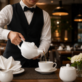 Fine China Teapots 710ml for Elegant Table Settings (Pack of 6)