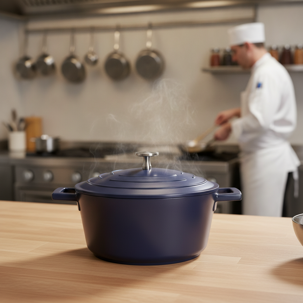 Cast Aluminium Casserole Dish 2.5L for Home Cooking