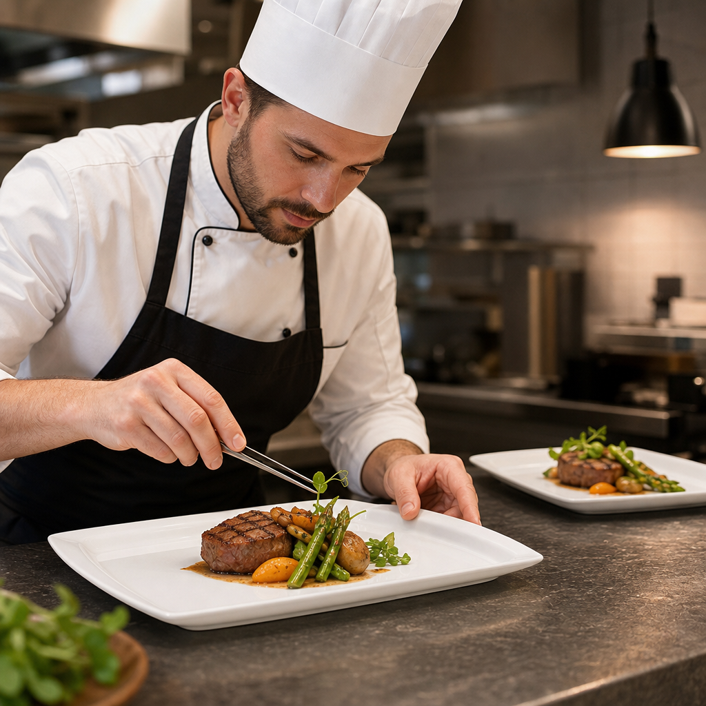Rectangular Plates 320mm Vitrified Porcelain for Catering (Pack of 6)
