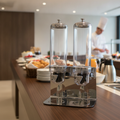 Stainless Steel Cereal Dispenser 8L for Breakfast Buffets