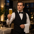 Soda Lime Stemmed Beer Glass 420ml for Fine Dining (Pack of 6)
