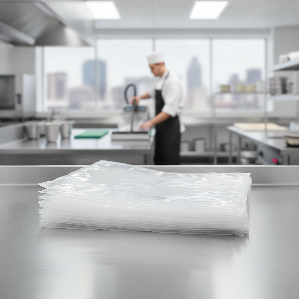 Durable Vacuum Sealer Bags 300mm for Professional Kitchens