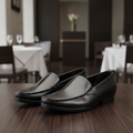 Leather Slip On Dress Shoes for Front of House Staff