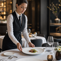 Coupe Plates Matte Blanc Vitrified Porcelain for Upscale Dining (Pack of 12)