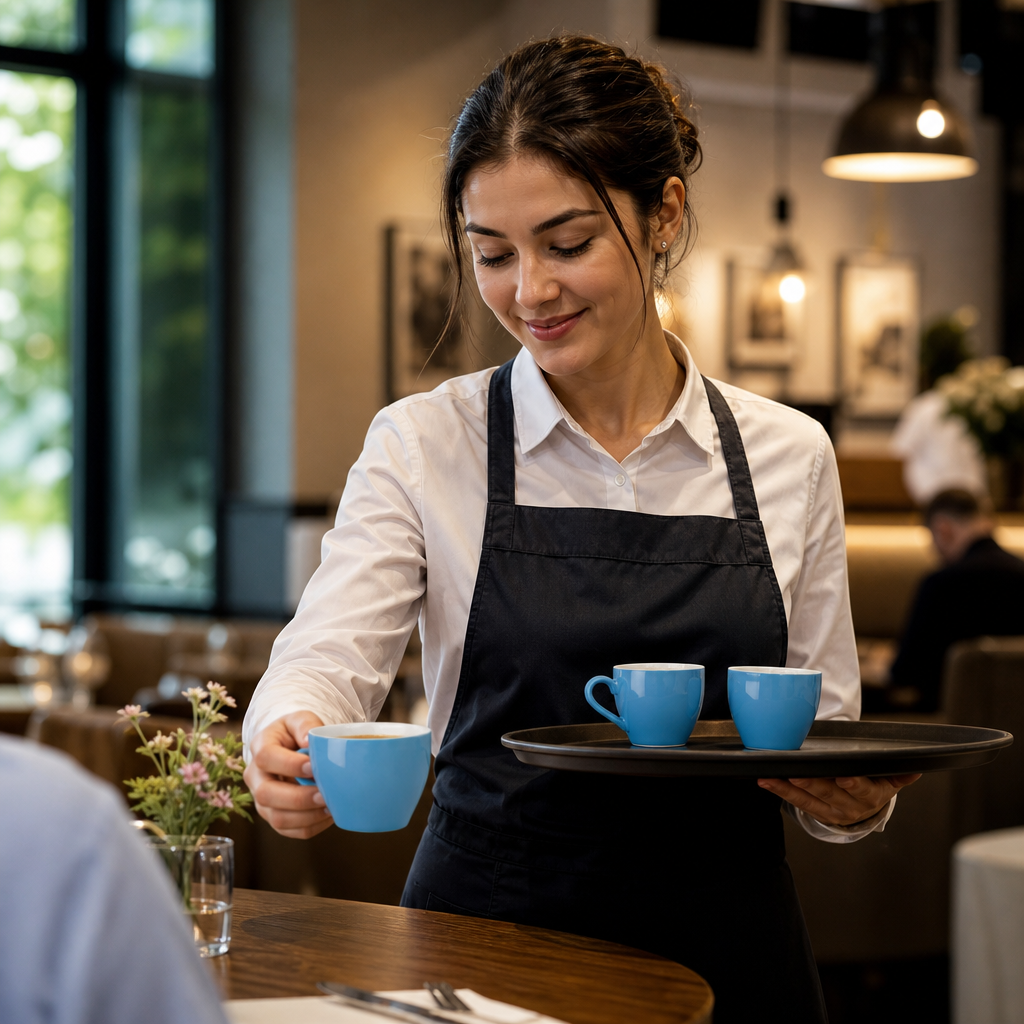 Stoneware Espresso Cups 100ml for Coffee Shops (Pack of 12)