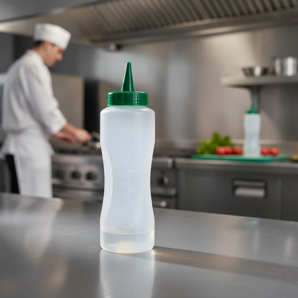 Plastic Oil Dispenser 750ml for Efficient Service