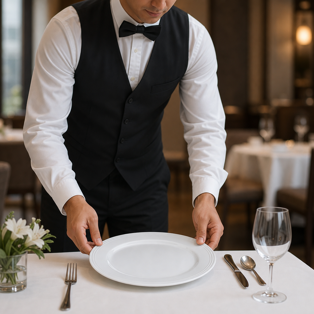 Plates 255mm China for Elegant Dining (Pack of 12)