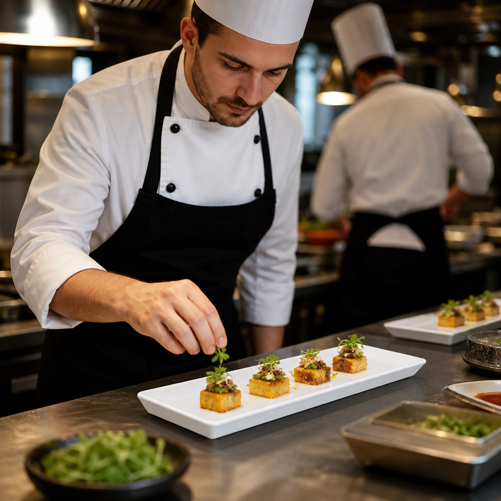 Oblong Plates x 300 90mm Vitrified Ceramic for Restaurants (Pack of 6)