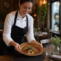Organic Round Bowl 38oz Porcelain for Rustic Dining (Pack of 12)