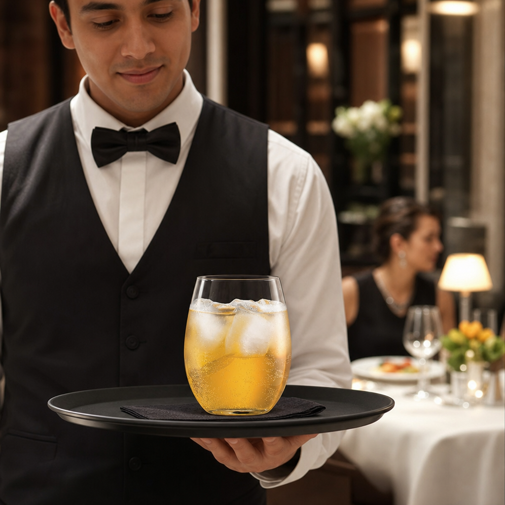 Crystal Glass Tumblers 440ml for Fine Dining (Pack of 24)