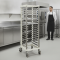 Composite Full Height Bakery Trolley for Commercial Use