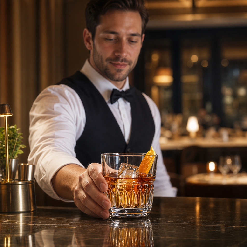 Glass Double Old Fashioned Tumblers 350ml for Bars & Pubs (Pack of 12)