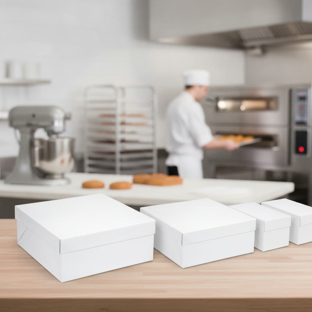 Cardboard Cake Box 14in for Bakeries & Catering