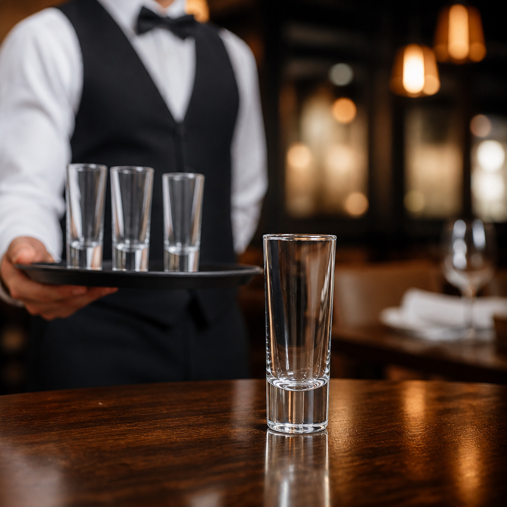 Glass Shot Glasses 60ml Islande for Bars & Pubs (Pack of 12)