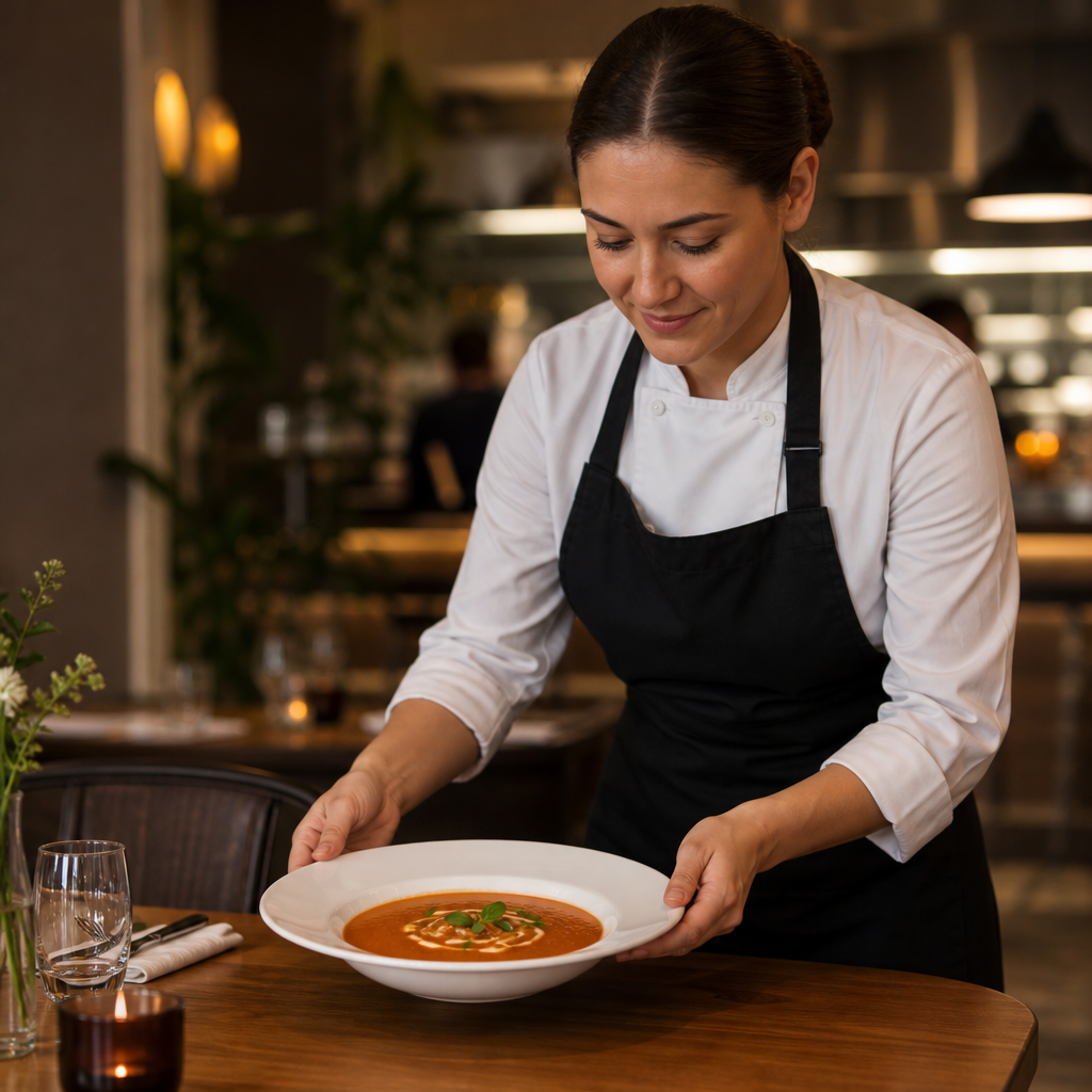 Rimmed Soup Bowls 230mm Porcelain for Restaurants & Cafés (Pack of 24)